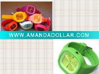 new arrival silicone ODM watch