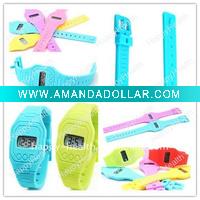 Wholesale Hot Sale Promotional Gift digital Watch with silicone band