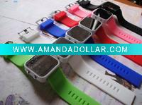 Wholesale silicone led digital watch