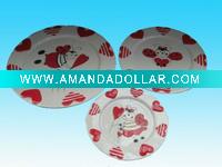 Hotsale ceramic dinner plate with beetle