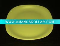 Bulk ceramic plate