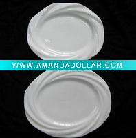 Wholesale porcelain super white plate