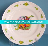 Wholesale flat plate, moon plate ceramic plate, porcelain plate SGS
