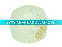 Wholesale porcelain dinner plate, dessert plate, tray
