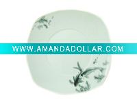 Wholesale porcelain dinner plate, dessert plate, tray