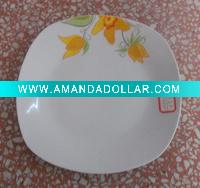 Wholesale porcelain 10.5"dinner plate