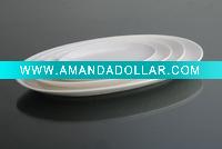 Wholesale oval plate,porcelain plate with oval shape,ceramic plate