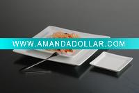 Wholesale porcelain plate;ceramic plate,square plate