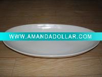 Wholesale Tableware dinner plates ,ceramic trays ,round platters (SGS CERTIFIED)