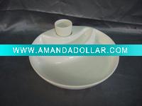 Wholesale ceramic dinner plate with cup