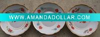 Wholesale soup plate, ceramic plate, porcelain plate SGS