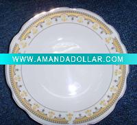 Wholesale soup plate, ceramic plate, porcelain plate SGS