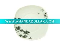 Wholesale porcelain dinner plate, dessert plate, tray