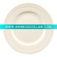 Ceramic dinner plate