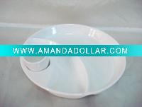 ceramic dinner plate with cup