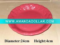 Wholesale Round salad dinner plate SGS certification