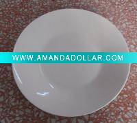 Wholesale porcelain 10.5"dinner plate