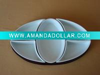 oval dinner plate