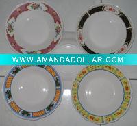 Wholesale soup plate, ceramic plate, porcelain plate SGS