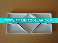 5pcs square dinner plate