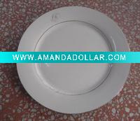 Wholesale porcelain 10.5"dinner plate