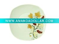 Wholesale porcelain dinner plate, dessert plate, tray