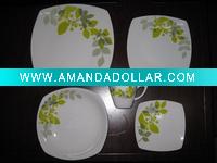 Wholesale Printed square plates FDA certification