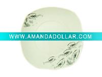 Wholesale porcelain dinner plate, dessert plate, tray