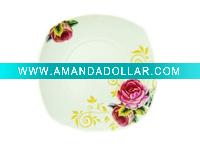 Wholesale porcelain dinner plate, dessert plate, tray