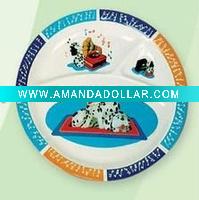 Wholesale B020melamine kids lovely dinner plate