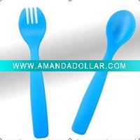 Plastic children spoon