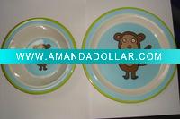 Wholesale melamine kids dinner