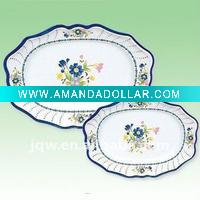 Wholesale melamine deluxe plate