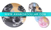 melamine dish with design