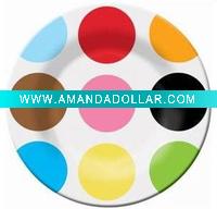melamine plate for dinner with design