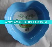 Wholesale 8.5" heart shape melamine plate