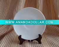OPAL GLASS DINNER PLATE