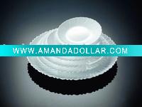 Wholesale Opal Glassware Dinner Plate