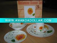 Wholesale melamine dinnerware sets/melamine bowl/plate/mug