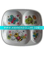 Wholesale 2011 new melamine plates for kids