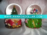 Christmas snow globe