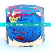 Wholesale Paper weight with Globe inside