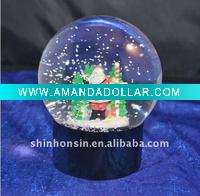 Wholesale christmas glass snow dome