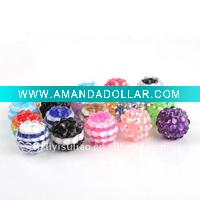 Mixed Color !! 2012 Newest Resin Strips Ball Beads for Christmas gift!! Toppest!!