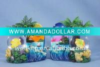 tropical sealife water globe