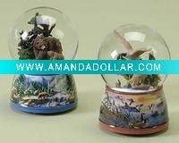 Wholesale Resin Goose Water GLobe Dia.=80mm