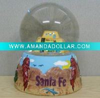 Wholesale (souvenir) resin Christmas snow globe
