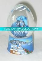 Wholesale polyresin water ball crafts (Polyresin tourist souvenirs)