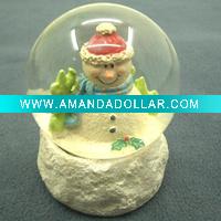 Wholesale snowman resin water ball