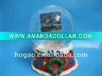 Wholesale glass photo snow globe